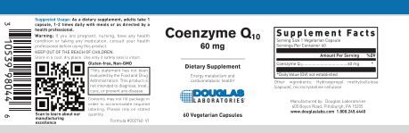 Coenzyme Q-10 (60 caps) by Douglas Laboratories