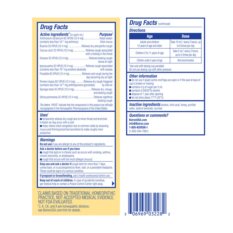 Chestal Honey  6.7 oz by Boiron