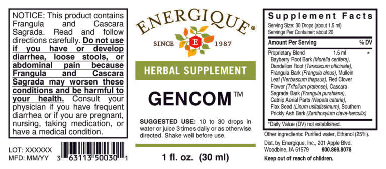 Gencom 1oz by Energique