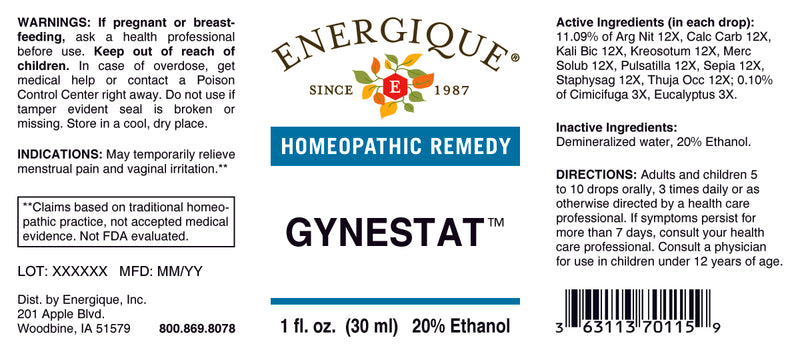 Gynestat 1 oz by Energique