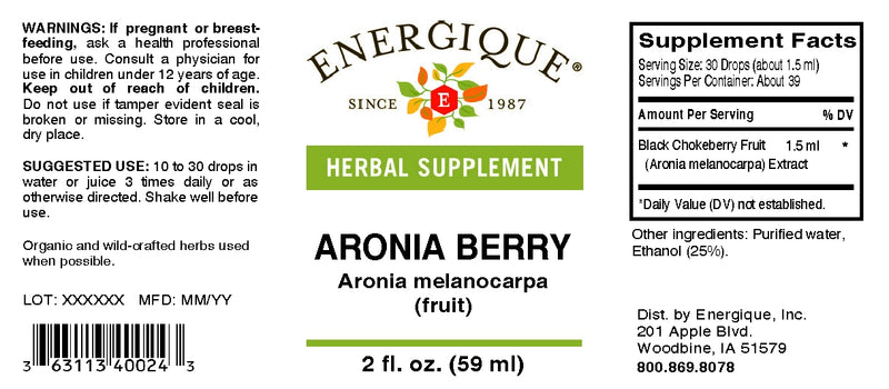 Aronia Berry  2 oz by Energique