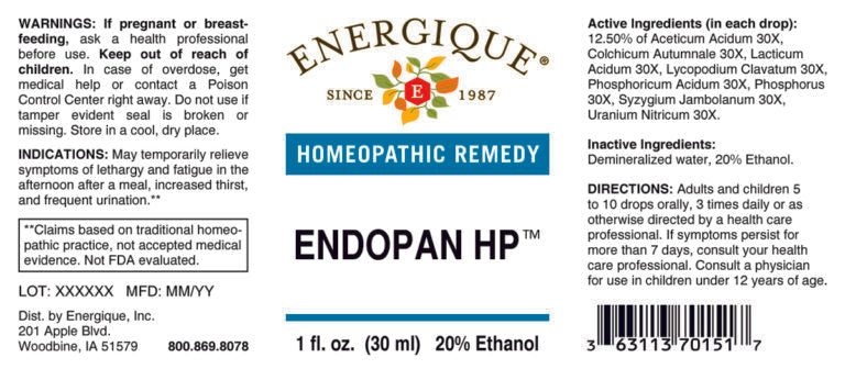 Endopan HP 1 oz by Energique