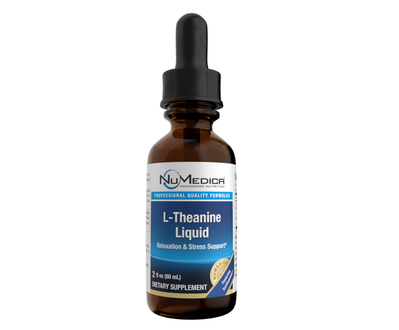L-Theanine Liquid 2 oz ( natural lemon) by Numedica