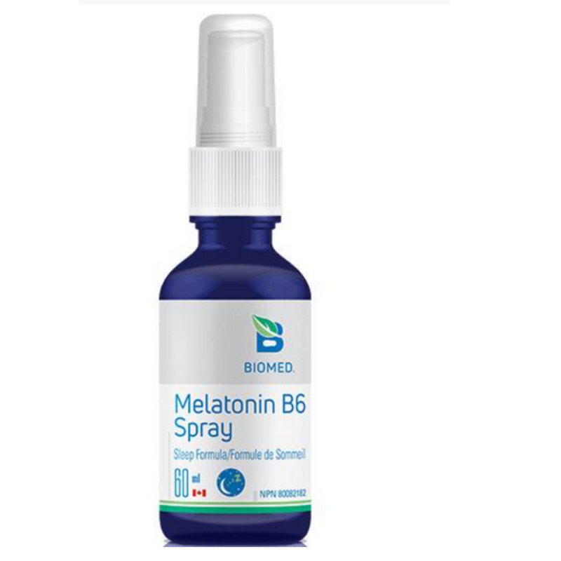 Melatonin B6 Spray 60 ml by BioMed