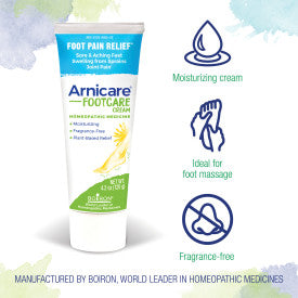 Arnicare FootCare (cream) 4.2 oz by Boiron