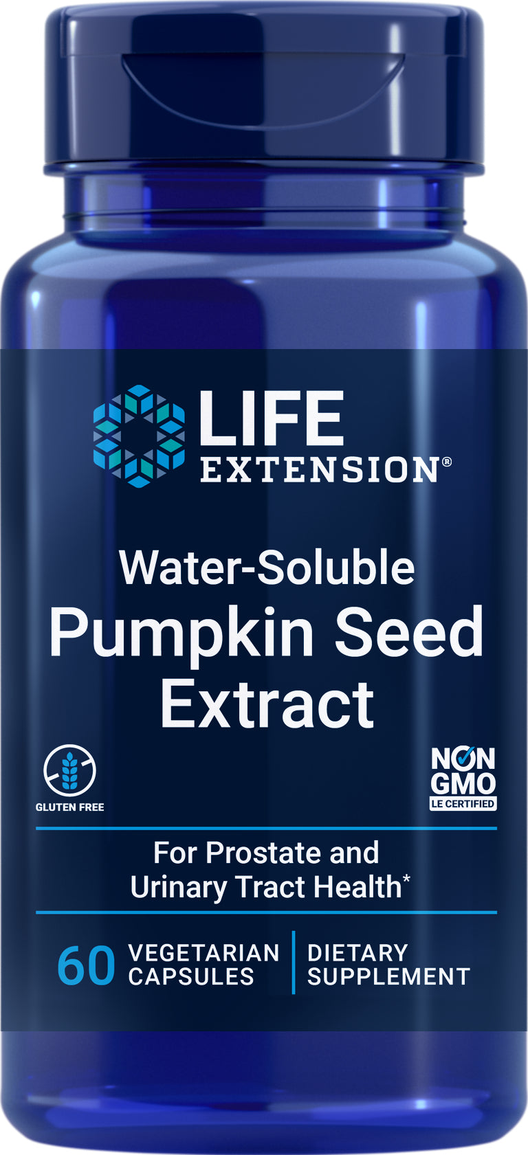 Water-Soluble Pumpkin Seed Extract 60 Veg Caps