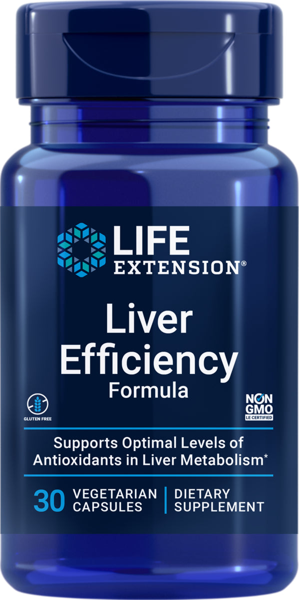 Liver Efficiency Formula 30 Veg Caps by Life Extension