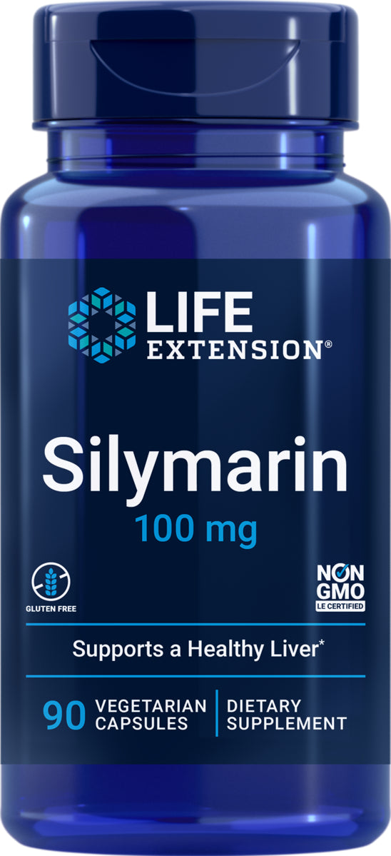 Silymarin 100 mg 90 veg caps by Life Extension