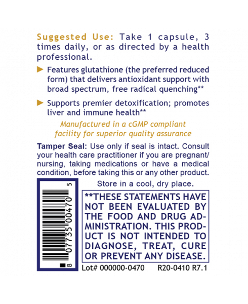 Glutathione Complex, Premier (60 Capsules) by Premier Research Labs