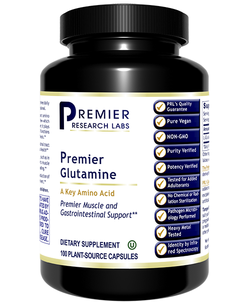 Glutamine, Premier (100 Capsules) by Premier Research Labs