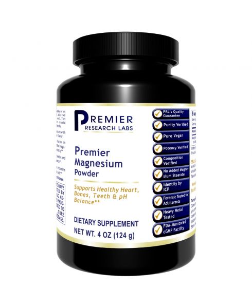 Magnesium, Premier ( 4 oz powder) by Premier Research Labs