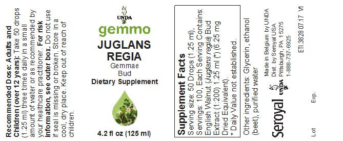 Juglans Regia (4.2 fl oz) UNDA Gemmotherapy
