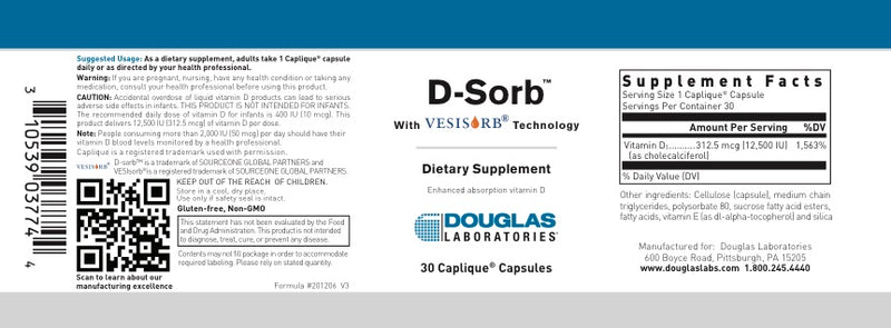 D-Sorb (30 caplique) by Douglas Laboratories