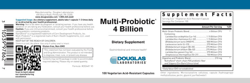Multi-Probiotic 4 Billion by Douglas Laboratories