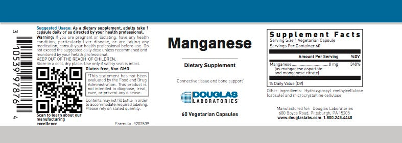 Manganese by Douglas Laboratories