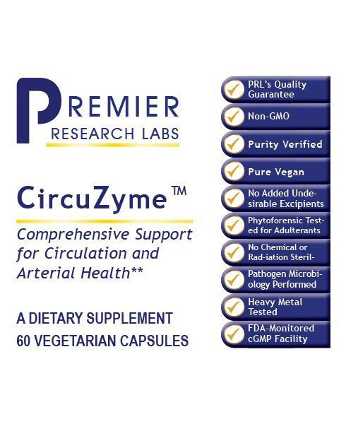 CircuZyme (60 Capsules) by Premier Research Labs