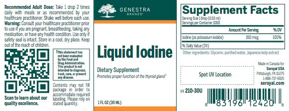 Liquid Iodine (30 ml) by Genestra Brands