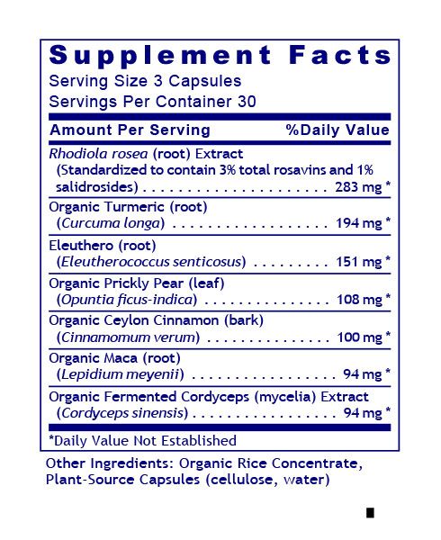 Adaptogen R3 (90 Capsules) by Premier Research Labs