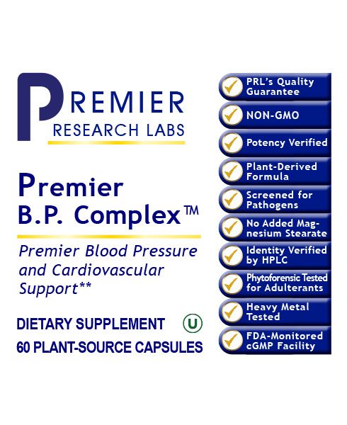 B.P. Complex, Premier (60 Capsules) by Premier Research Labs
