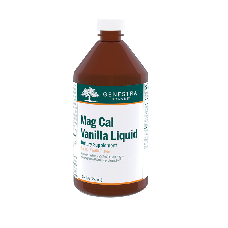 Mag Cal Vanilla Liquid (450 ml) by Genestra Brands