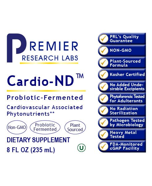 Cardio-ND (8 fl oz) by Premier Research Labs