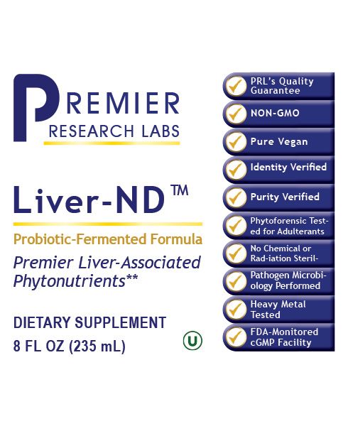 Liver-ND (8 fl oz) by Premier Research Labs