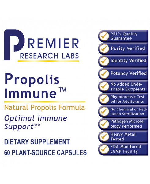 Propolis Immune (60 Capsules) by Premier Research Labs