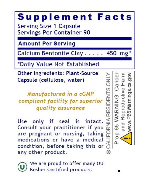 Medi-Clay-FX (90 Capsules) by Premier Research Labs