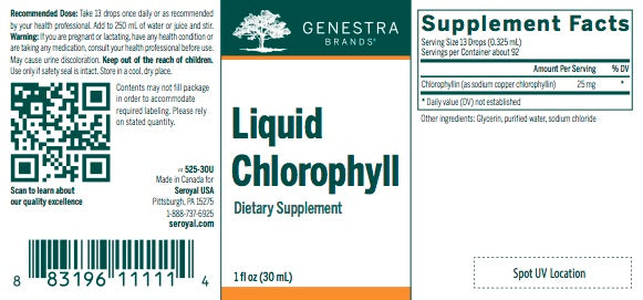 Liquid Chlorophyll (30 ml) by Genestra Brands