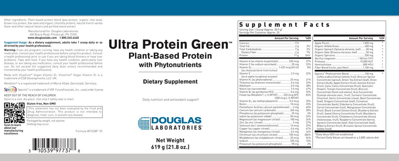 Ultra Protein Green (619 g) by Douglas Laboratories