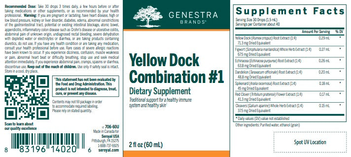 Yellow Dock Combination 