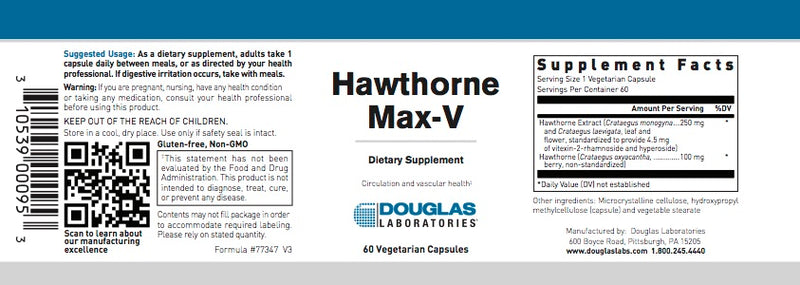 Hawthorne Max-V (60 V-caps) by Douglas Laboratories