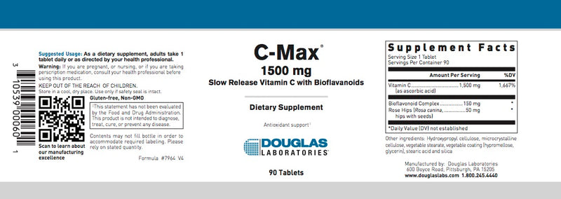 C-Max®  (90 tabs) by Douglas Laboratories