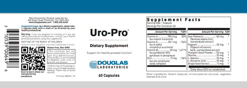 Uro-Pro (60 caps) by Douglas Laboratories