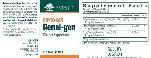 Renal-gen (15 ml) by Genestra Brands