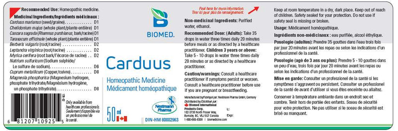 Carduus 50ml by BioMed