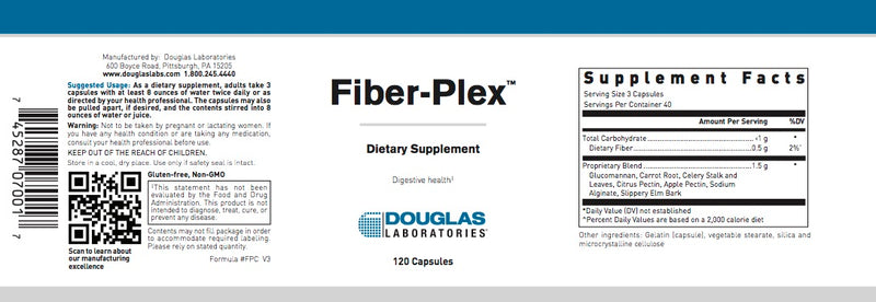 Fiber-Plex (120 caps) by Douglas Laboratories