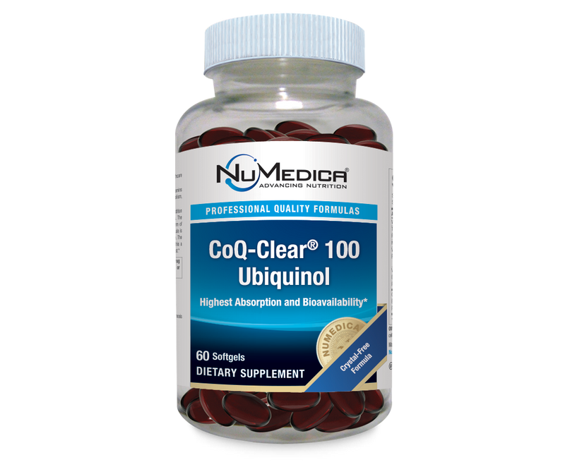 CoQ-Clear® 100 Ubiquinol (60 Softgel) by NuMedica