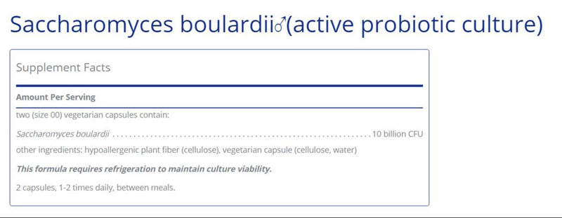 Saccharomyces Boulardii 60&