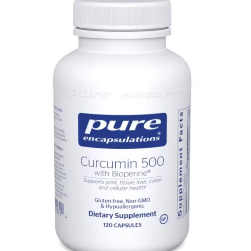 Curcumin 500 W/ Bioperine 120&
