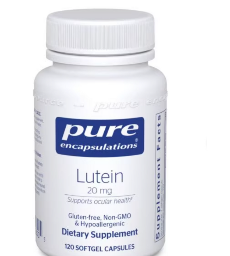 Lutein 20 Mg 120 caps by Pure Encapsulations