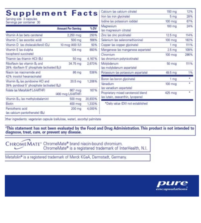 Nutrient 950 90 caps  by Pure Encapsulations