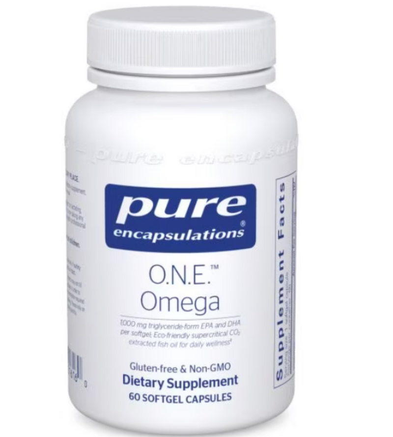 O.N.E. Omega 60 caps  by Pure Encapsulations