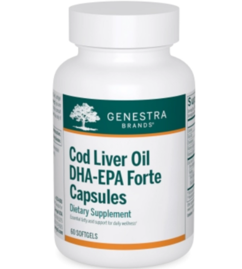 Cod Liver Oil DHA/EPA Forte (60 caps) by Genestra Brands