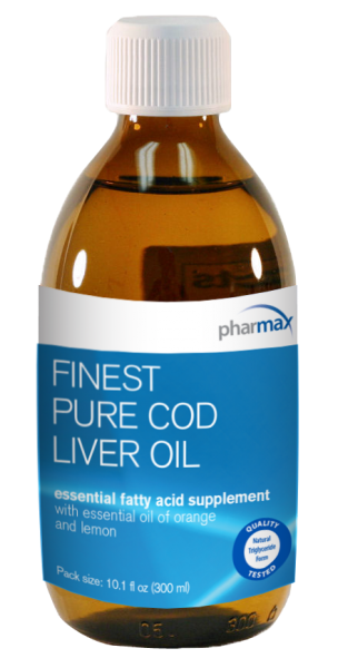 Finest Pure Cod Liver Oil by Pharmax