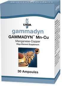Gammadyn Mn-Cu ( Manganese/Copper)  (30 ampoules) Unda