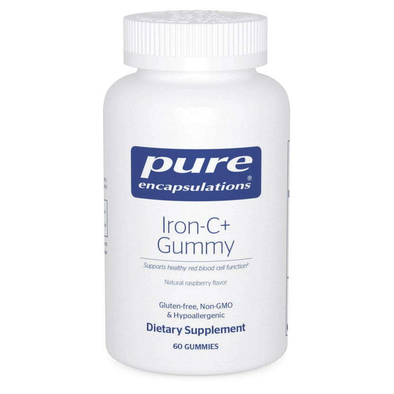 Iron- C + Gummy  60 by Pure Encapsulations