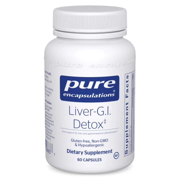 Liver-G.I. Detox* 60 caps By Pure Encapsulations