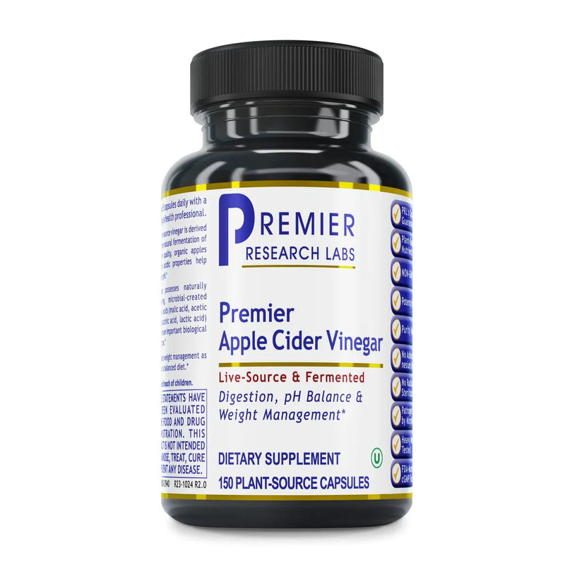 ACV - Apple Cider Vinegar  (150  Caps) - By Premier Research Labs