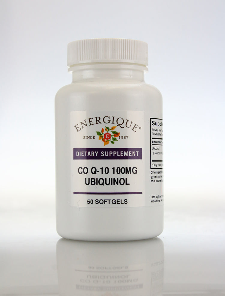 Co Q10 100mg Ubiquinol 50 softgels by Energique